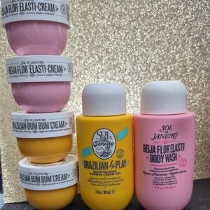 Sol de Janeiro Pink and Yellow Skincare Collection